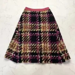 ロング タイトスカート ウール