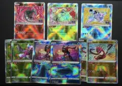 かがやくリザードン ゲッコウガ 御三家 9枚　セット　ポケモンGo