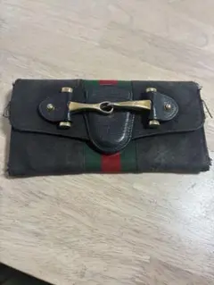 GUCCI グッチ 長財布 137375 ホースビット シェリー GGキャンバス