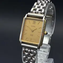 90s Vintage Seiko Spirit tank コンビ 稼働品 - メルカリ