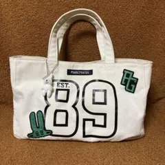 新品 定2.4万 パーリーゲイツ カートバッグ パイル ロゴ刺繍 トート