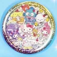 サンリオキャラクターズキラキラBIG缶バッジ　10