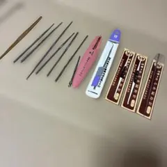 g クロバーかぎ針　ダイアモンド毛糸　　スキー印毛糸網釣針まとめて