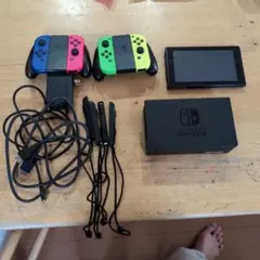 ソフト6本付きNintendo Switch 本体 Joy-Con4個セット - メルカリ