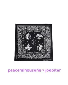 peaceminousone ピースマイナスワン　スカーフ　バンダナ 2026年最新】PEACEMINUSONE カラー：ブラック系 レディース バンダナ
