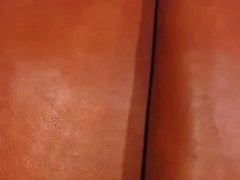 イタリア★タンニン鞣し★オレンジキャメル系★1.3㎜★195ds I-76