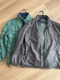 男性用LLキルティングジャンパー2着セット　コアブリッド