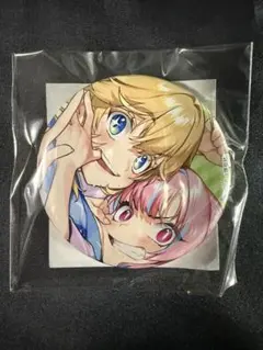 カナン様はあくまでチョロい 缶バッジ カナン＆ジャンヌ