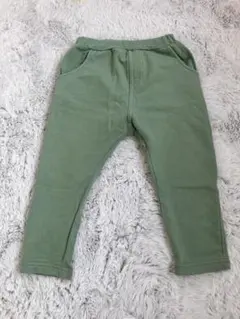 マーキーズ MARKEY'S ストレッチパンツ 100 グリーン系