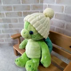 オルメル　コスチューム　ニット帽　クリーム色