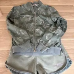 adidas Stella McCartney 迷彩ジャージ上下セット XS