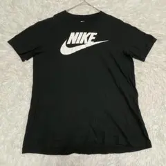 Nike ナイキ　ブラック Tシャツ ロゴ入り　L メンズ