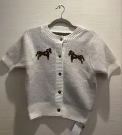 muguet Pony Half Knit Tops アイボリーのサムネイル