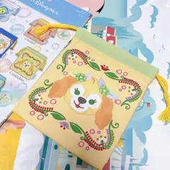 ダッフィー&フレンズ 20周年巾着