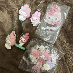 サンリオ マイメロ フィギュア ストラップ セット