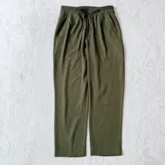 シューラルー| さらさらぷるん テーパードパンツ【S】ウエストゴム ドロストのサムネイル
