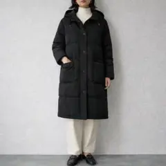 マックレガー［M］上品カジュアル◎ふわふわ厚手◎ダウン×フェザーブレンドコート