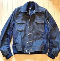 A.P.C. sacai ドッキングデニムジャケット XS Sacai A.P.C サカイAPCドッキングジャケットデニムXS