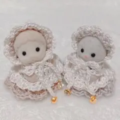 の様専用　ミニチュアドール用ハンドメイドお洋服2点