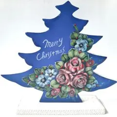 クリスマスツリー　クリスマス飾り　トールペイント