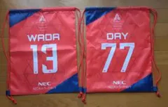NEC川崎レッドロケッツ　ナップザック　和田　ジョバンナ・ミラナ・ デイ