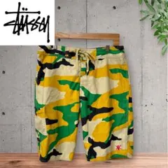 あ*ん様 ステューシー STUSSY Sport ハーフパンツ 迷彩 カモフラ