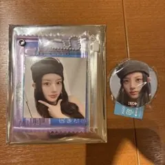 ILLIT ミンジュ　I got you back 缶バッジ　とフォトケースのサムネイル