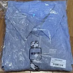 maitreya369 猫刺繍ストライプシャツチュニック