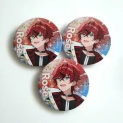 めておら　ロゼくん　すとふぇす　ランダム缶バッジ　-Meteorites-