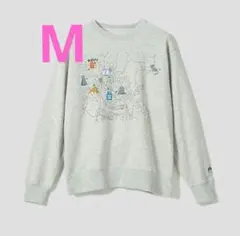 【即発送】M 杜王町マップ｜裏毛スウェット グラニフ ジョジョの奇妙な冒険