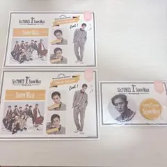 Snow Man 1st Anniversary 缶バッジ ステッカー 岩本照