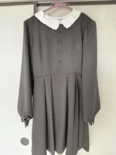 axes femme 刺繍襟付きシスターワンピース - メルカリ