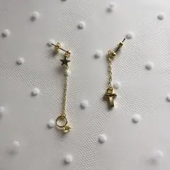 ベビーリングとイニシャルピアス