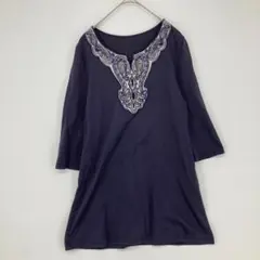 GEORGES RECH 刺繍チュニック 36サイズのサムネイル