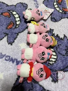 おぱんちゅうさぎぬいぐるみ 5体セット