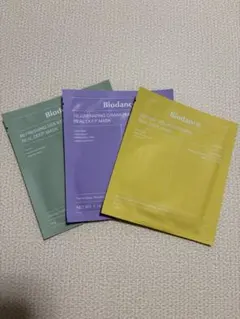 Biodance シートマスク 3種類セット