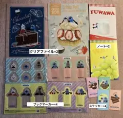 パペットスンスン　クリアファイル&ノート&ブックマーカー&ステッカー7-11限定