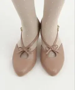 an another angelus プチリボンセパレートパンプスのサムネイル