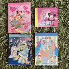 東京ディズニーリゾート メモ帳 4冊セット