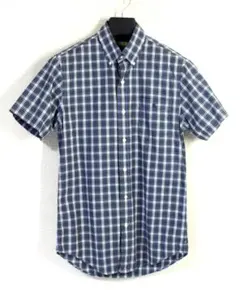 RALPH LAUREN RUGBY ラルフローレン チェックBDシャツ:XS