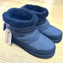 新品　BEARPAW ムートンブーツ　23cm チャコールグレー　ブラック