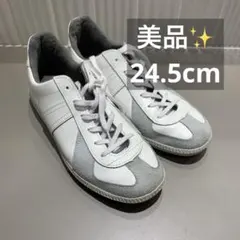 タナカユニバーサル　ジャーマントレーナー1183　白　24.5cm ホワイトのサムネイル
