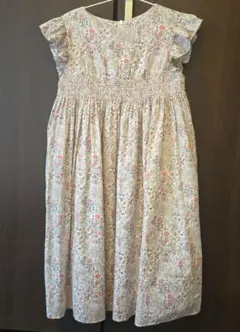 タルティーヌエショコラ　リバティプリント　ワンピース　140