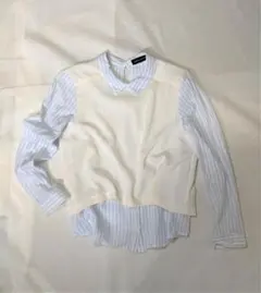 アーバンリサーチ　URBAN RESEARCH　レイヤードブラウス　シャツ