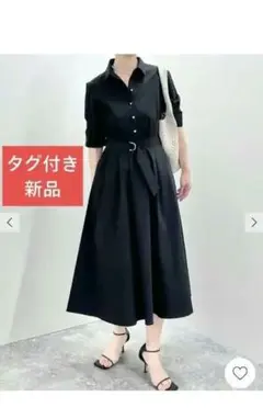 FRAY I.D ポロ襟カットソーワンピース／NVY - メルカリ