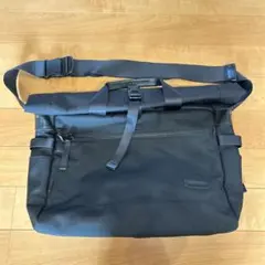 【使用感あり】フレッドペリー ショルダーバッグ ビジネス 黒 2way