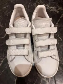 adidas スタンスミス ベルクロ ホワイト 22.0cm