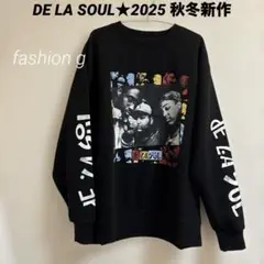 新作❣️DE LA SOUL★プリント トレーナー