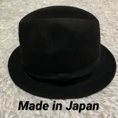 日本製CA4LA カシラ　ウールフェルトハット 黒