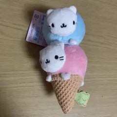 お顔厳選♥️にゃんにゃんにゃんこ にゃんこパフェ ぶらさげぬいぐるみ
